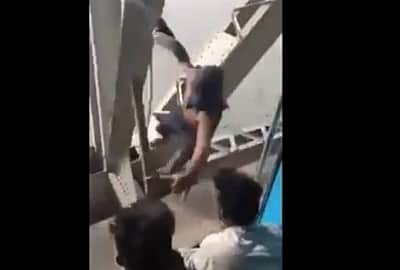 திருடனுக்குள் ஒரு ஸ்பைடர்மேன்: வைரலாகும் விடியோ
