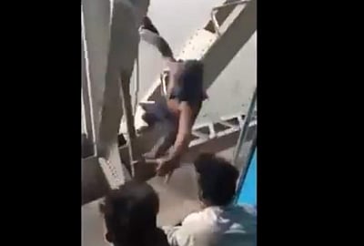 திருடனுக்குள் ஒரு ஸ்பைடர்மேன்: வைரலாகும் விடியோ