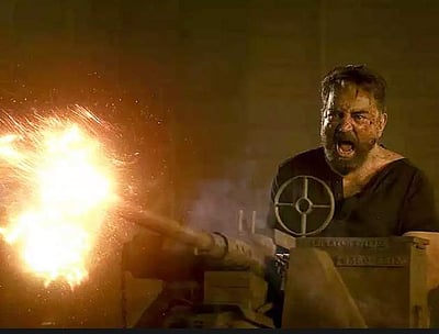 ''அவன் விக்ரம்னு சொன்னான்...'' - உற்சாகத்தில் கமல் பகிர்ந்த படம்