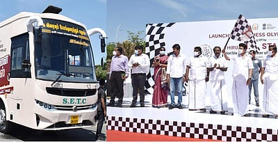 'நம்ம செஸ், நம்ம பெருமை' - விளம்பரப் பேருந்துகளை தொடக்கிவைத்தார் முதல்வர்!