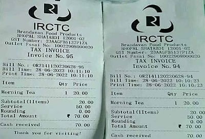 ரூ. 20 மதிப்புள்ள ஒரு கப் டீக்கு ரூ. 50 சேவை வரி... இது ஒரு அற்புதமான கொள்ளை அல்லவா?