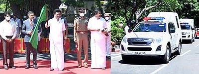 தமிழகத்தில் நடமாடும் தடய அறிவியல் ஆய்வக வாகனங்களை முதல்வர் மு.க.ஸ்டாலின் தொடக்கி வைத்தார்