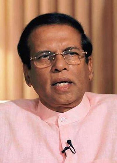 இலங்கை நெருக்கடிக்கு தீா்வு காண 10 அம்ச திட்டம்: முன்னாள் அதிபா் மைத்ரிபால சிறீசேனா-