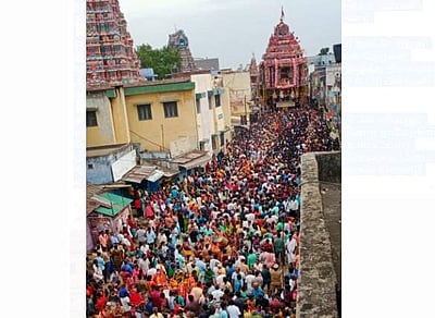 நெல்லையப்பர் கோயில் ஆனிப் பெருந்திருவிழா தேரோட்டம்