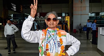 100 மீ. ஓட்டப் பந்தயத்தில் தங்கம்: சாதித்த 94 வயது சிங்கப்பெண்! (படங்கள்)