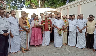 பழனி பெரியாவுடையாா் கோயிலில் அன்னாபிஷேக பெருவிழா