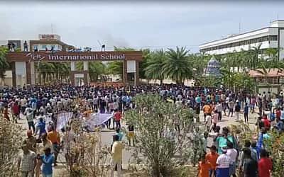 கள்ளக்குறிச்சி கலவரம் - புகைப்படங்கள்