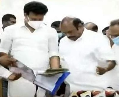 விஷமிகளால் கலவரம்; பேருந்துகளுக்கு தீ வைத்தது ஏன்? -எ.வ.வேலு