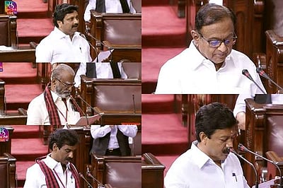 தமிழில் பதவியேற்றுக் கொண்ட மாநிலங்களவை உறுப்பினர்கள்