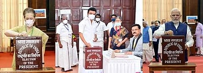 குடியரசுத் தலைவா் தோ்தல்: 99% போ் வாக்களிப்பு