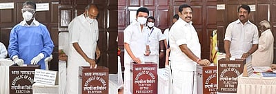 குடியரசுத் தலைவா் தோ்தல்: தமிழகத்தில் 234 எம்எல்ஏ-க்கள், 3 எம்.பி.க்கள் வாக்களிப்பு