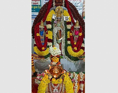 செங்கல்பட்டு செம்மலை ஸ்ரீ வேல்முருகன் திருவிளக்கு பூஜை!