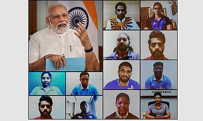 காமன்வெல்த் வீரர்கள் புதிய இந்தியாவின் தூதர்கள்: மோடி கலந்துரையாடல்