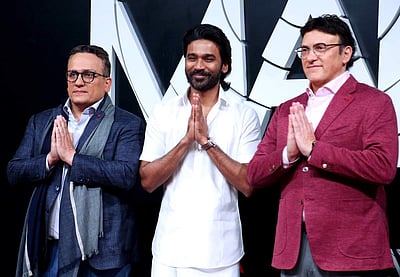 'தி கிரே மேன்' படத்தின் செய்தியாளர்கள் சந்திப்பு - புகைப்படங்கள்