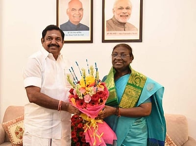 திரௌபதி முர்முவுக்கு இபிஎஸ் நேரில் வாழ்த்து!