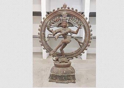 1,200 ஆண்டுகள் பழைமையான  சோழா் கால நடராஜா் சிலை மீட்பு