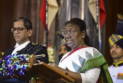 'ஜுஹார்' எனக் கூறி உரையைத் தொடங்கிய முர்மு: கொண்டாடிய ஒடிசா மக்கள்