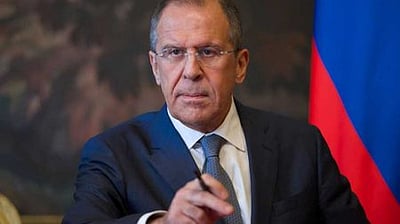 உக்ரைன் அதிபரை ஆட்சியிலிருந்து அகற்றுவதே இலக்கு:ரஷிய வெளியுறவு அமைச்சா்-