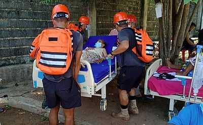 பிலிப்பின்ஸ் நிலநடுக்கம்: 150 பேர் காயம், 450 கட்டடங்கள் சேதம்