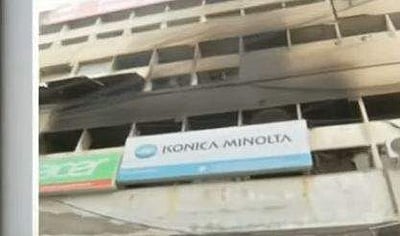 சென்னை ஆயிரம் விளக்கு பகுதியில் தீ விபத்து: இருவர் பலி