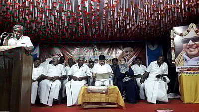 திருவாரூர் திமுகவின் கோட்டை:  எம்.எல்.ஏ. பூண்டி கே.கலைவாணன் பேச்சு