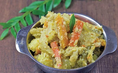 மாங்காய் கேரட் அவியல்