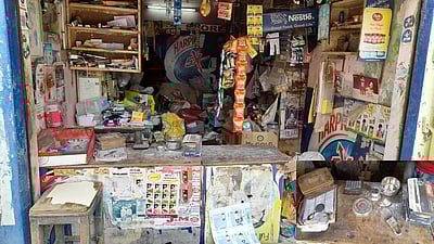 ராமநாதபுரத்தில் 2 கடைகளில் பணம், பொருள்கள் திருட்டு