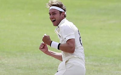 550 விக்கெட்டுகள் எடுத்த ஸ்டூவர்ட் பிராட்