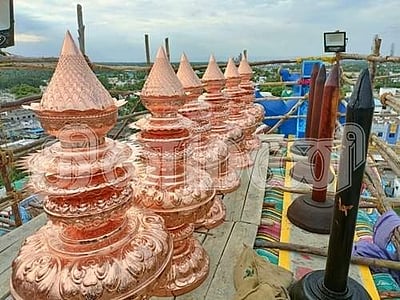 நாளை சமயபுரம் கோயில் குடமுழுக்கு!