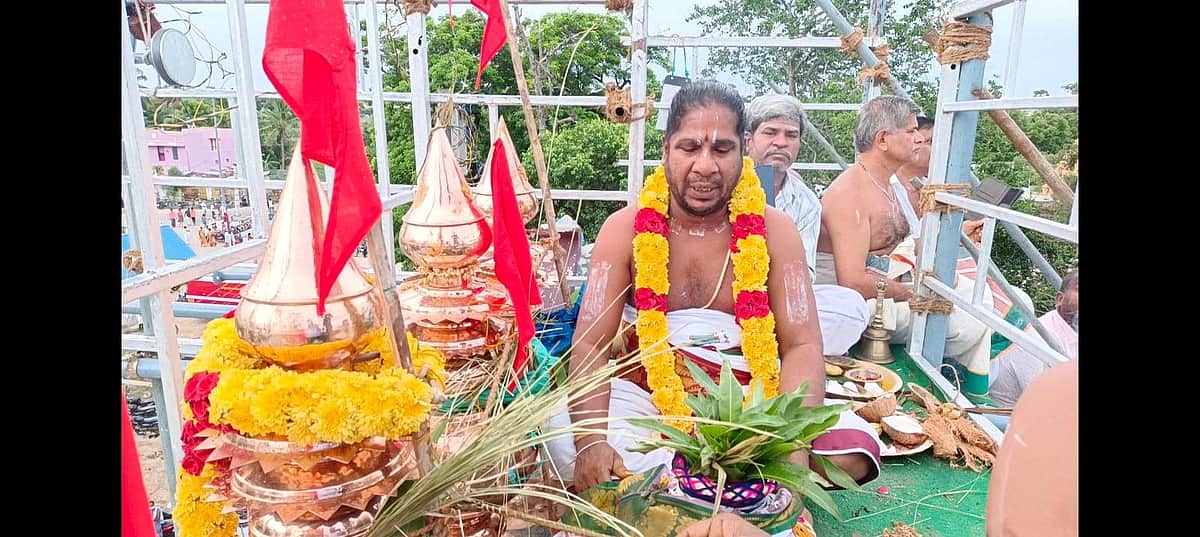 ராணிப்பேட்டை திருப்பாற்கடல் ரங்கநாதர் கோயிலில் மஹா கும்பாபிஷேகம்