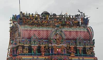 சமயபுரம் மாரியம்மன் திருக்கோயில் ராஜகோபுர திருக்குடமுழுக்கு வெகு விமர்சையாக நடைபெற்றது!