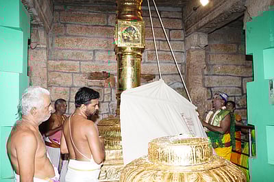 திருத்தங்கல் கோயிலில் ஆனி பிரம்மோற்சவ விழா கொடியேற்றம்