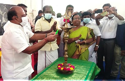 குன்றத்தூரில் அரசு கலை-அறிவியல் கல்லூரி தொடக்கம்: அமைச்சா்  தா.மோ.அன்பரசன் பங்கேற்பு