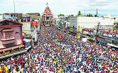 நெல்லையப்பா் கோயில் ஆனித் தேரோட்டம்: உள்ளூா் விடுமுறை அறிவிப்பு