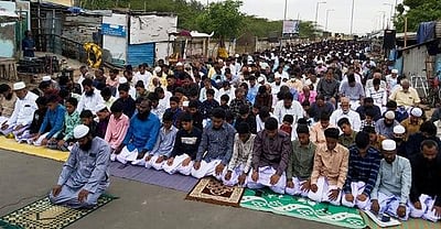 பக்ரீத்: நாகூரில் ஜாக் அமைப்பினர் சிறப்புத் தொழுகை