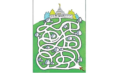 சரியான வழியில் சென்று, கோயிலை அடையுங்கள்...