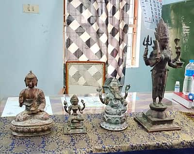 சுவாமிமலை ஸ்தபதி வீட்டில் இருந்த சிலைகள் ஆயிரம் ஆண்டுகள் பழமையானவை:  சிலை கடத்தல் தடுப்புப் பிரிவு