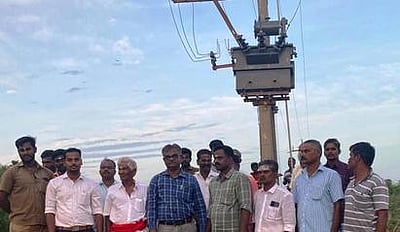 குமாரப்பட்டியில் 2 புதிய மின்மாற்றிகள் அமைப்பு