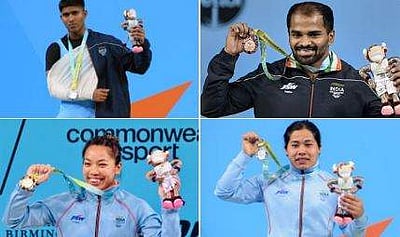 காமன்வெல்த்: 200-ஐக் கடந்தது இந்தியாவின் தங்கக் கணக்கு