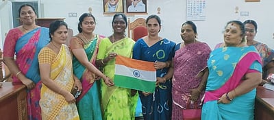 கம்பத்தில் 17 ஆயிரம் வீடுகளில் தேசியக் கொடி ஏற்ற முடிவு