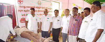 சங்ககிரியில் ரத்த தானம் முகாம்