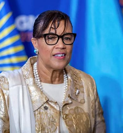 இலங்கைக்கு இந்தியா உதவுவது மகிழ்ச்சியளிக்கிறது: காமன்வெல்த் பொதுச் செயலா்