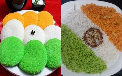 உணவிலும் தேசப்பற்று: மூவர்ணத்தில் உணவு வகைகள்