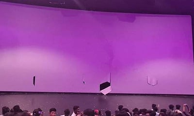 பிரபல திரையரங்கின் திரையைக் கிழித்த தனுஷ் ரசிகர்கள்