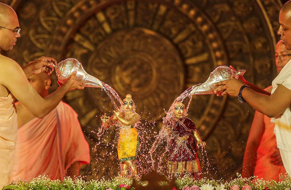 நாடெங்கும் களைகட்டிய 'கிருஷ்ண ஜெயந்தி' விழா  - புகைப்படங்கள்