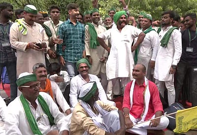 தில்லியில் விவசாயிகள் போராட்டம் தொடங்கியது