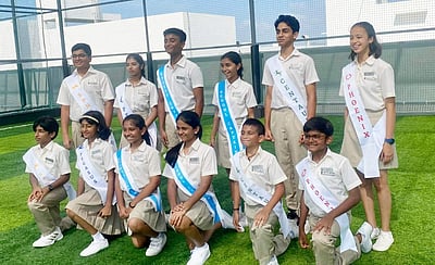 தனுஷின் மகனுடன் கேப்டனான பிரபல நடிகரின் மகள் - வைரலாகும் புகைப்படம்