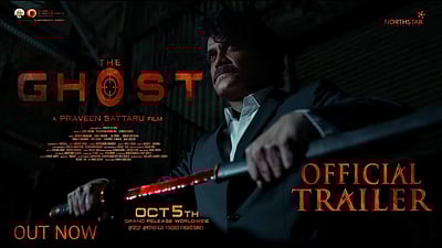 நாகர்ஜுனாவின் மிரட்டலான நடிப்பில் 'தி கோஷ்ட்' படத்தின் டிரெய்லர் வெளியானது