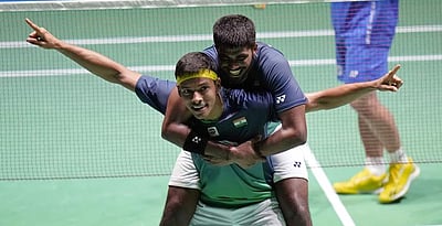 உலக பாட்மிண்டன் சாம்பியன்ஷிப்: வரலாறு படைத்த சிராக் - சாத்விக் ஜோடி!