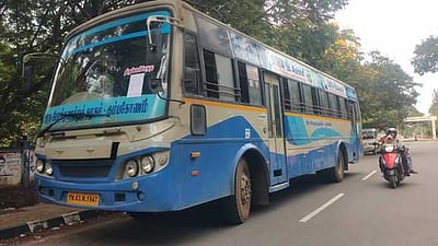 விபத்து இழப்பீடு வழங்காததால் ராமநாதபுரத்தில் அரசுப் பேருந்து ஜப்தி